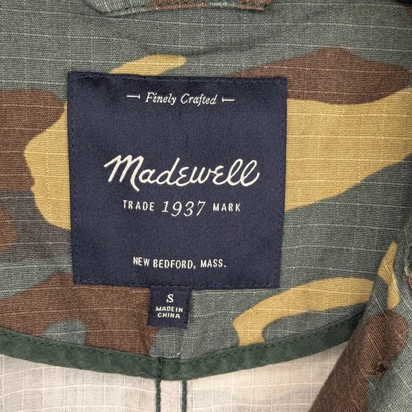 Madewell Camouflage Outbound Utility Jacket - Picture 6 of 10